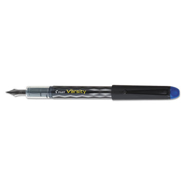 Pilot® Varsity Fountain Pen, Medium 1 Mm, Assorted Ink Colors, Gray Pattern Wrap, 7-pack freeshipping - TVN Wholesale